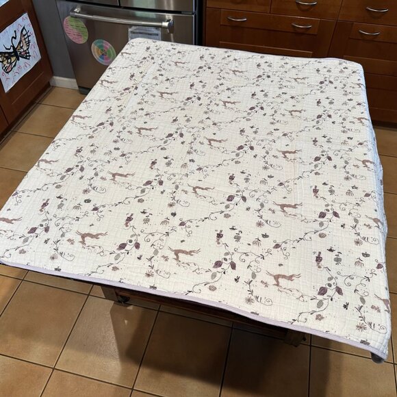 Aden + Anais "Once Upon A Time" Muslin Blanket - 100% Organic Cotton - Picture 4 of 4